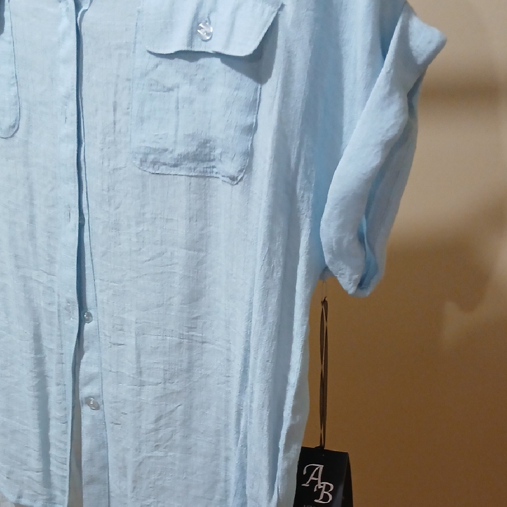 Ashley Blue Sky-Hued Shirt - Picture 4 of 6